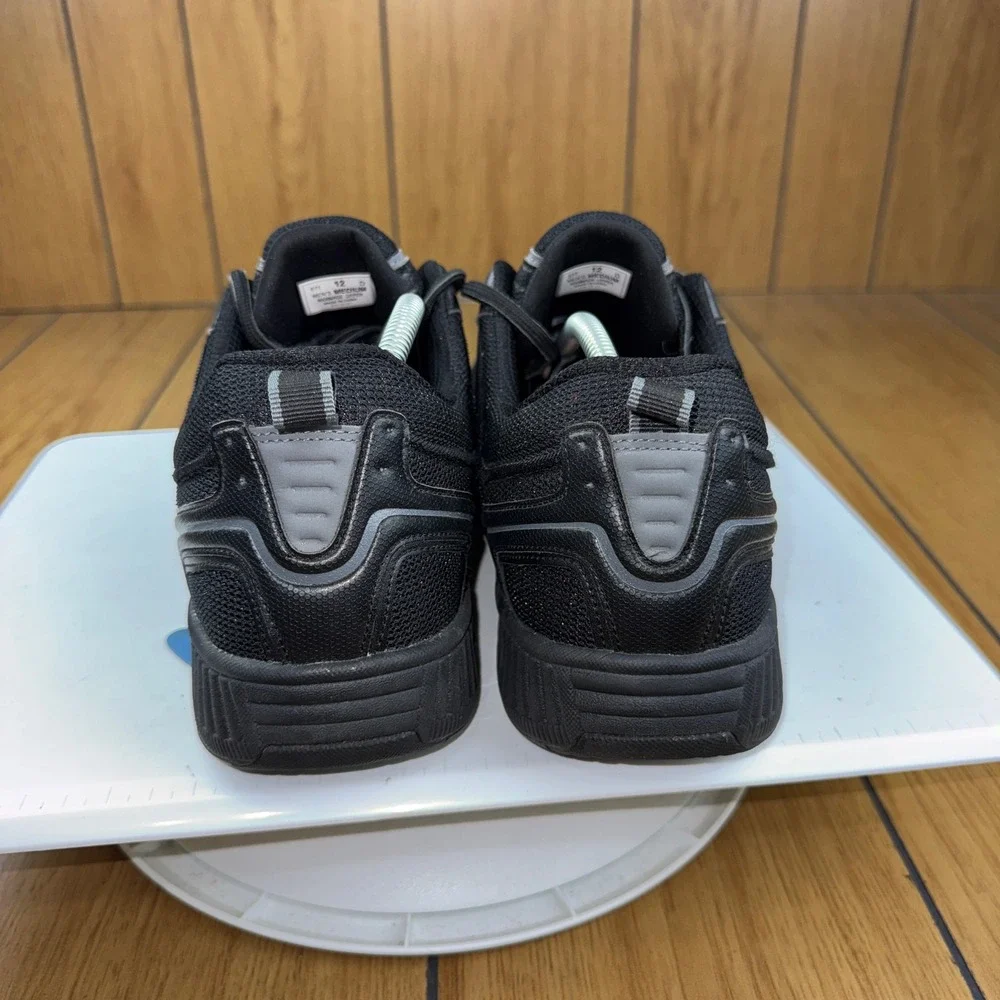 Orthofeet 611 Sprint Mens Athletic Shoes Black Mesh Sneakers Size 12 D Medium
